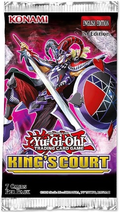 Yu-Gi-Oh Kings Court 1st Edition Booster Pack